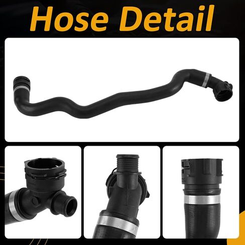 17127617363 Coolant Pipe Water Tank Water Supply Pipe for BMW 2015-2018 2 Series F46 F45 & MINI CLUBMAN COUNTRYMAN 3Door Edition 5Door Edition Convertible Replacement # 771498 32386 in Saudi Arabia