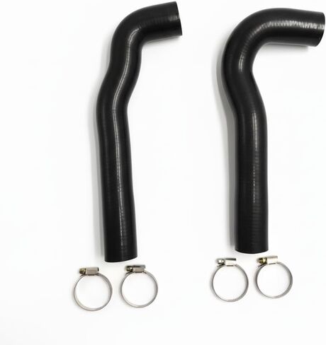 2Pcs Black Hoses For 1992-1999 BMW E36 323i 323is 325i 325is 328i 328is M3 Silicone Radiator Hose Kit With Clamps Cooling Coolant Pipe Tube Hoses 1992 1993 1994 1995 1996 1997 1998 1999 in Saudi Arabia