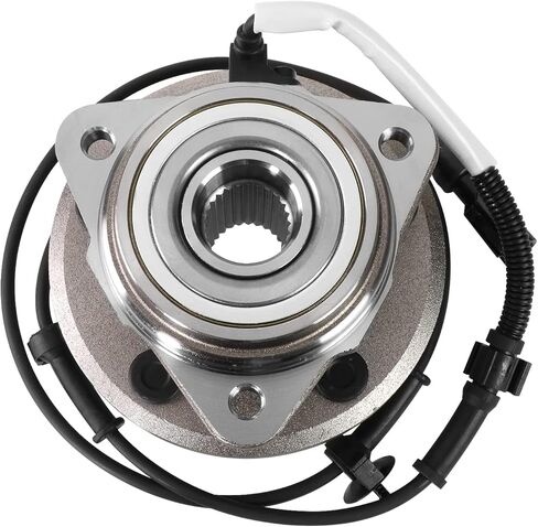 Auto Dynasty Factory Style Front Wheel Bearing Hub Assembly with ABS Sensor Plug Compatible with Ford Explorer (Sport Trac) Ranger Mountaineer Mazda B Series 4WD 1995-2010, Driver or Passenger Side in Kuwait