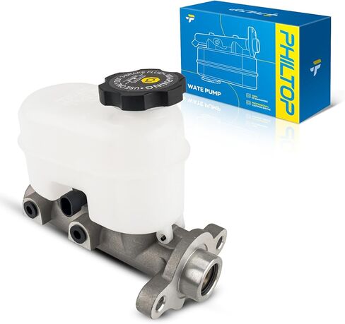PHILTOP Brake Master Cylinder with Reversior for Chevrolet, Compatible with 2002-2005 Trailblazer, Replaces OE#: M630037 in Kuwait