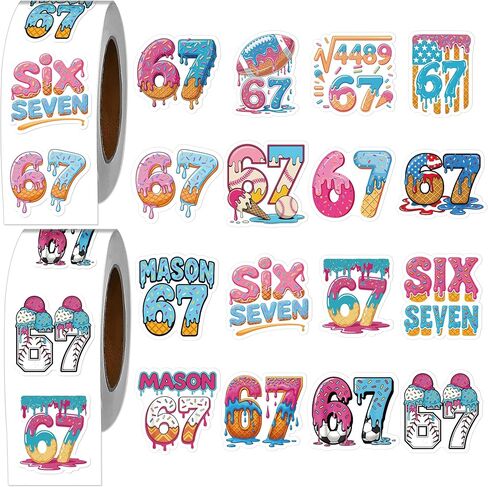 Fairy Stickers Roll for Adults - 1000 Pcs Fairy First Birthday Decorations Stickers, Spring Waterproof Scrapbook Decals for Water Bottle Laptop Luggage, Party Favor Supplies in Saudi Arabia