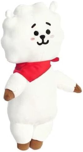 Aurora Lovable BT21 RJ Stuffed Animal - Collectible Fun - Delightful Cuteness - White 13 Inches in Kuwait