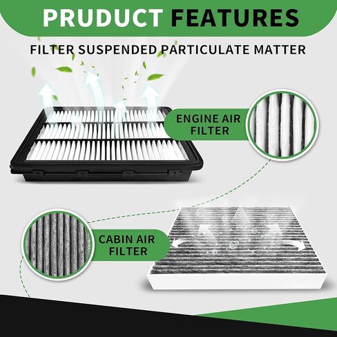 28113-D3300 97133-D1000 Engine & Cabin Filter Set Fit for Hyundai Tucson 2016-2021, for Kia Sportage 2017-2022 in Saudi Arabia