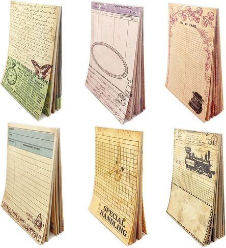 180pcs Vintage Scrapbook Paper Craft Decorative Supplies for Scrapbook Junk Journal Planners Album Collage Card Embe Making 3.9 x 5.1 inches in Kuwait