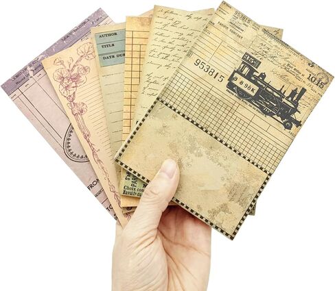 180pcs Vintage Scrapbook Paper Craft Decorative Supplies for Scrapbook Junk Journal Planners Album Collage Card Embe Making 3.9 x 5.1 inches in Kuwait