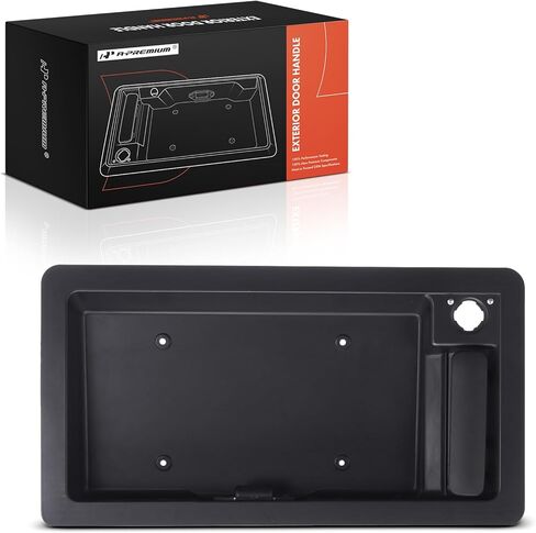 A-Premium Right Rear Cargo Exterior Door Handle Compatible with Ford E-150 E150, E-250 E250, E-350 Super Duty, 2008-2014, Textured Black in Kuwait