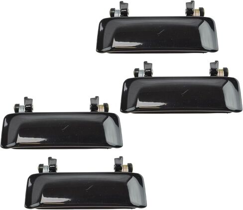 Metal Reinforced Front & Rear Exterior Door Handle Set Compatible with 1998-2001 Ford Explorer 2001-2005 Explorer Sport Trac Mercury Mountaineer FO1310117 in Kuwait