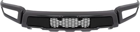 ALMULOO Front Bumper Compatible with 2018-2020 Ford F-150 Raptor Style with Fog Light Holes Steel Black+Gray 3Pcs in Kuwait