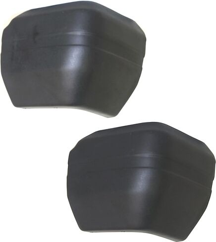 Garage-Pro Bumper End SET Compatible with Jeep Cherokee 1984-1996, Wagoneer 1984-1990 Rear, Driver and Passenger Side, Textured, Plastic in Kuwait