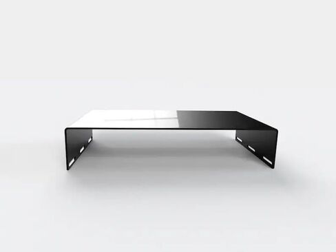 Industrial‑Style Solid Metal Monitor Riser, PC Desk Stand, Space‑Saving Desktop Organizer in Saudi Arabia