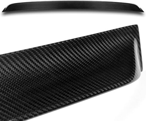 Q1-TECH, Rear Window Roof Spoiler Compatible with 2017-2023 Tesla Model 3, Real 3K Carbon Fiber Rear Window Roof Visor Spoiler Wing, 2018 2019 2020 2021 2022 in Saudi Arabia
