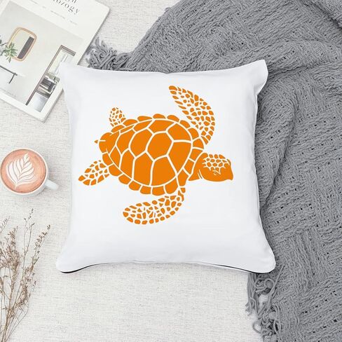 8 Pcs Ocean Creatures Stencils Painting Reusable Sea Animals Stencils for Crafts Plastic Turtle Seahorse Starfish Stencil Drawing Templates for DIY Wall Canvas Knit Notebook Card Wood in Saudi Arabia