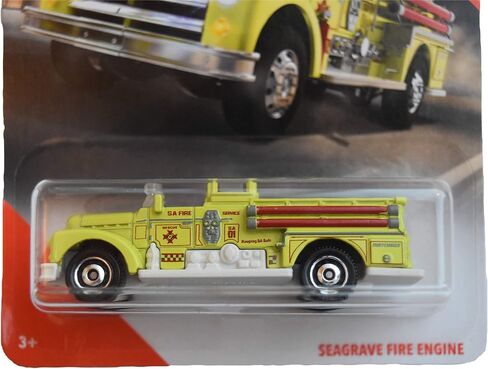 Matchbox City Seagrave Fire Engine 26/100, neon Green in Kuwait
