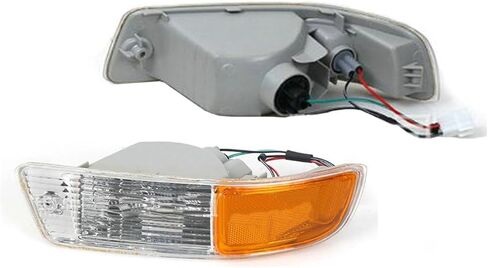 Turn Signal Light for Toyota RAV4 1998 1999 2000 Car Front Corner Side Marker Left Driver Right Passenger Side Lamp | TO2533111 | 81511-42040 with wires (without bulb)(pair left and right side) in Saudi Arabia