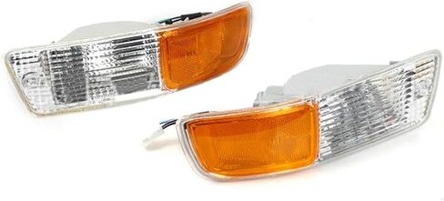 Turn Signal Light for Toyota RAV4 1998 1999 2000 Car Front Corner Side Marker Left Driver Right Passenger Side Lamp | TO2533111 | 81511-42040 with wires (without bulb)(pair left and right side) in Saudi Arabia