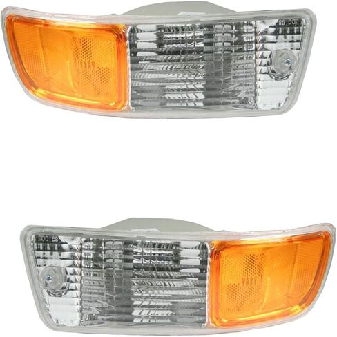 Turn Signal Light for Toyota RAV4 1998 1999 2000 Car Front Corner Side Marker Left Driver Right Passenger Side Lamp | TO2533111 | 81511-42040 with wires (without bulb)(pair left and right side) in Saudi Arabia