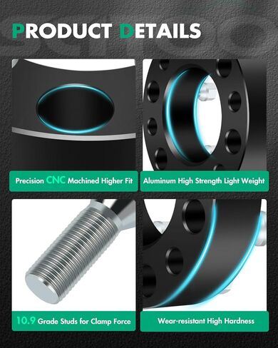 SCITOO 5x112 Wheel Spacers 15mm Spacers with 14x1.25 Bolts fit for 2020-2023 for BMW 430i,2020 for 440i,2018-2020 for 520i,2018-2023 for 530e,2017-2022 for 540i,2019-2023 for 118i 4Pcs in Kuwait