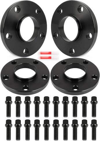 SCITOO 5x112 Wheel Spacers 15mm Spacers with 14x1.25 Bolts fit for 2020-2023 for BMW 430i,2020 for 440i,2018-2020 for 520i,2018-2023 for 530e,2017-2022 for 540i,2019-2023 for 118i 4Pcs in Kuwait