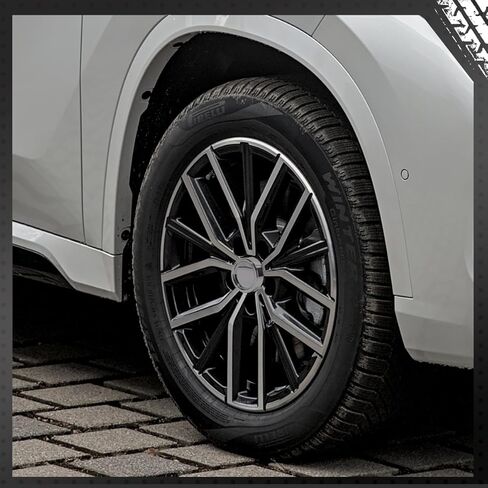 4 Pack 86 mm / 3.39 in Wheel Center Caps Kit, OD: 86 mm / 3.39 in, ID: 83 mm / 3.27 in hub caps, Snap-in Chrome ABS-Plastic Rim Covers in Saudi Arabia