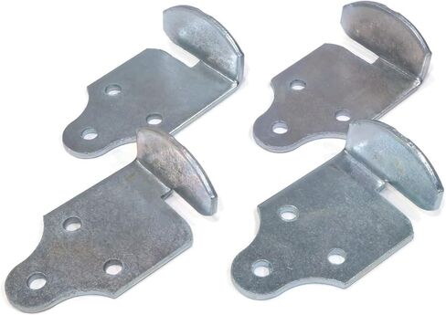 The ROP Shop Corner Set Utility Trailer Wood Sides Latch Rack Stake Body Gates Brackets in Kuwait