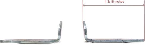 The ROP Shop Corner Set Utility Trailer Wood Sides Latch Rack Stake Body Gates Brackets in Kuwait
