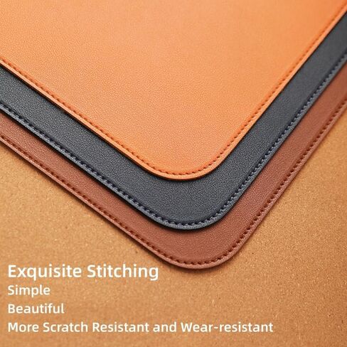 Cork Leather Mouse Pad, 7.87 x 9.45 in, Scratch Resistant, Wear-Resistant, Waterproof, High Temperature Resistance in Kuwait