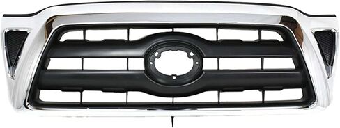 Garage-Pro Grille Assembly Compatible with Toyota Tacoma 2005-2008 Chrome Shell with Black Insert TO1200268 in Kuwait
