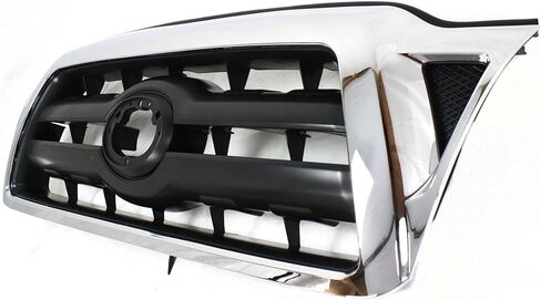 Garage-Pro Grille Assembly Compatible with Toyota Tacoma 2005-2008 Chrome Shell with Black Insert TO1200268 in Kuwait
