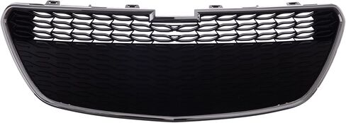 CarPartsDepot, Front Bumper Grille Lower Grill With Chrome Shell Molding Moulding Trim Surround Frame Compatible With Chevrolet Spark 2013-2015 Hatchback GM1200656 95078756 in Saudi Arabia