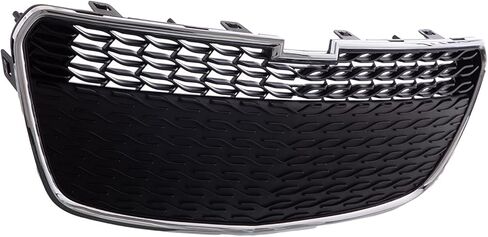 CarPartsDepot, Front Bumper Grille Lower Grill With Chrome Shell Molding Moulding Trim Surround Frame Compatible With Chevrolet Spark 2013-2015 Hatchback GM1200656 95078756 in Saudi Arabia