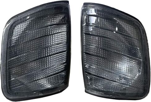 2X Turn Signal Corner Light for Mercedes Benz E Class W124 E200 Saloon 500E 300E 1985-1996 (1 Pair Smoked) in Saudi Arabia