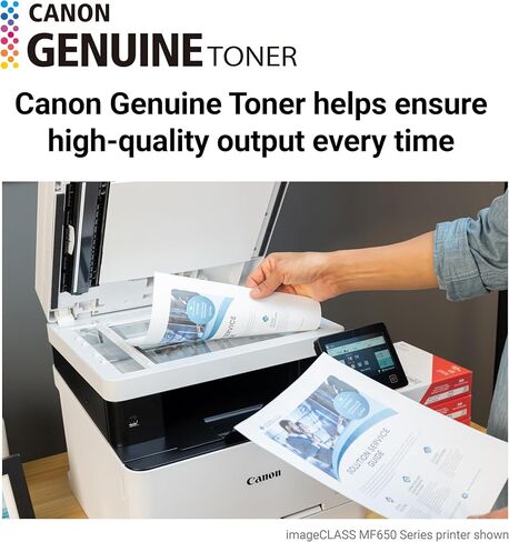 خرطوشة حبر Canon 067H عالية الإنتاجية مكونة من 4 عبوات - أسود وسماوي وأرجواني وأصفر - حبر أصلي أصلي - لـ imageCLASS MF653Cdw وMF654Cdw وMF656Cdw وLBP632Cdw / LBP633Cdw in Kuwait