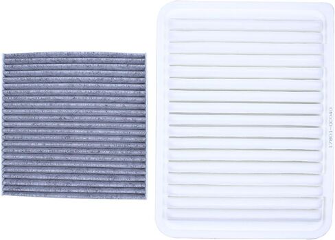ApplianPar Engine Air Filter and Cabin Air Filter Kit for Toyota Tacoma 4Cyl 2005-2022 Replace 88508-01010 in Kuwait
