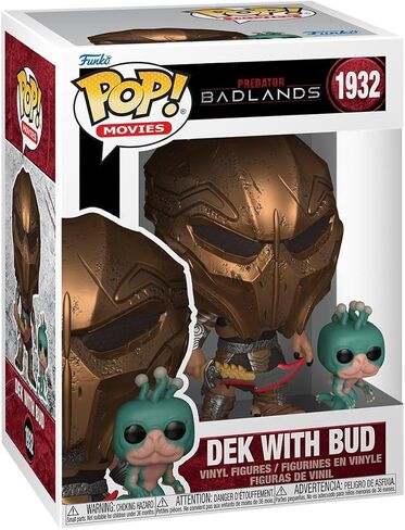 Funko Pop!&Buddy: Predator Badlands - DEK with Bud - شخصية فينيل قابلة للتجميع - فكرة هدية - بضائع رسمية - ألعاب للأطفال والكبار - محبي الأفلام - نموذج لهواة الجمع والعرض in Kuwait