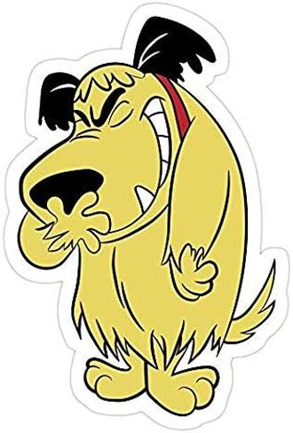 Laughing Muttley, Wacky Races Decal Sticker - Sticker Graphic - Auto, Wall, Laptop, Cell, Truck Sticker for Windows, Cars, Trucks in Kuwait