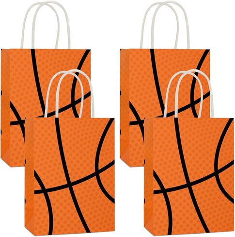 Lemicin 12 Pcs Summer Goodie Bags Pool Party Favor Bags Treat Candy Snack Bag Paper Beach Gift Bags with Handles for Hawaiian Luau Birthday Baby Shower Hello Summer Pool Holiday Party Supplies in Kuwait