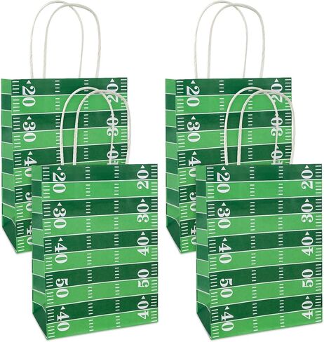Lemicin 12 Pcs Summer Goodie Bags Pool Party Favor Bags Treat Candy Snack Bag Paper Beach Gift Bags with Handles for Hawaiian Luau Birthday Baby Shower Hello Summer Pool Holiday Party Supplies in Kuwait