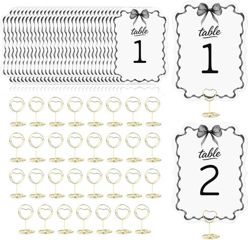 Table Numbers Cards 1-30 Blue Wedding Table Numbers with Holder Table Number Stands Bulk Wedding Table Signs with Head Table Card for Bridal Shower Wedding Anniversary Birthday Decor in Saudi Arabia