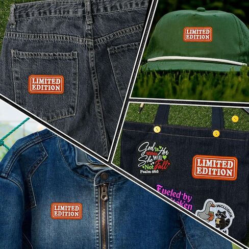 Limited Edition Patch, 3 Inches Sew On Iron On Funny Exclusive But Basic Rare But Questionable Embroidered Patches for Backpack, Jacket, Hat, Jeans DIY Uniform Gift for Men Women Kid Size 3 Inch in Kuwait