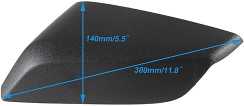 Right Passenger Side Direct Mirror Cap Cover Replacement Compatible With 2016-2022 Chevrolet Malibu Rearview Mirror Cover (Silver right) in Kuwait