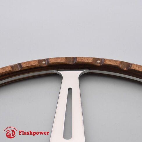 16'' Classic wood steering wheel with Horn Button for VW Transporter Karmann Ghia in Saudi Arabia
