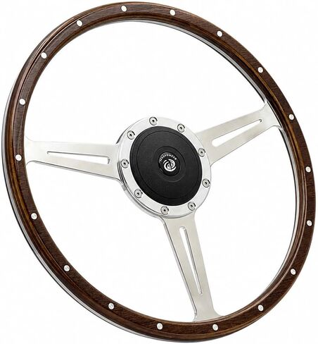 16'' Classic wood steering wheel with Horn Button for VW Transporter Karmann Ghia in Saudi Arabia