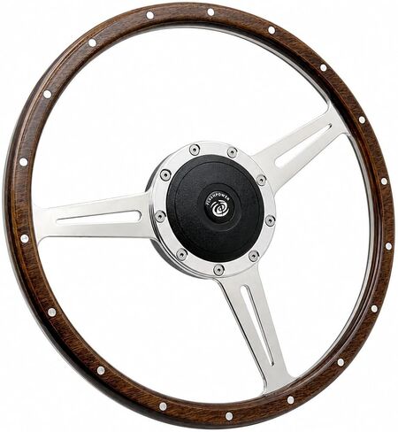 16'' Classic wood steering wheel with Horn Button for VW Transporter Karmann Ghia in Saudi Arabia