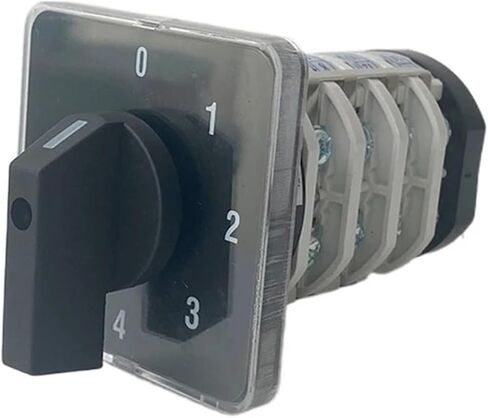 Rotary Switch YMZ12-32/4 Electrical Combination Changeover cam 32A 4 Pole 0-6 Position Sliver Contacts high Voltage in Saudi Arabia