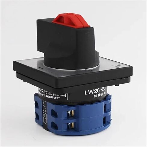 LW26-20 C04/2 Universal Rotary Cam Switch Single Push Padlock Power Cut Off 20A 690V Main Control Motor Silver Contact in Saudi Arabia