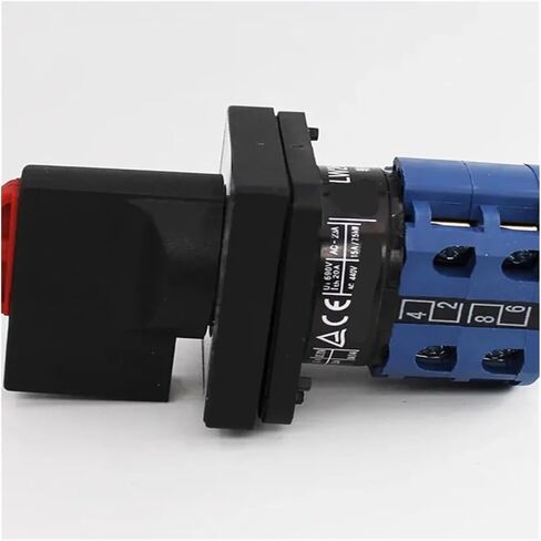 LW26-20 C04/2 Universal Rotary Cam Switch Single Push Padlock Power Cut Off 20A 690V Main Control Motor Silver Contact in Saudi Arabia