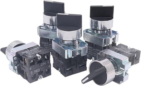 NP2 Series 22mm Knob Switch Self-Reset/Locking 2/3 Position 1NO/1NO 1NC/2NO Rotary Switches BD21 BD23 BD25 BD33 Contactor(NP2-BD33) in Saudi Arabia