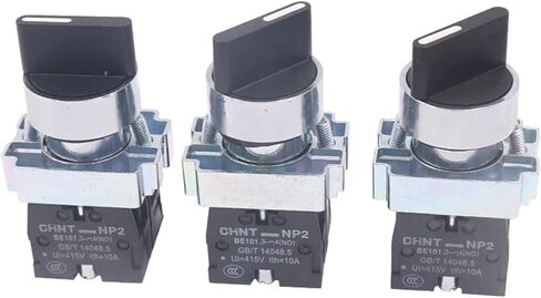NP2 Series 22mm Knob Switch Self-Reset/Locking 2/3 Position 1NO/1NO 1NC/2NO Rotary Switches BD21 BD23 BD25 BD33 Contactor(NP2-BD33) in Saudi Arabia