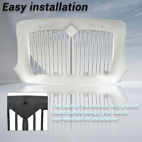 Chrome Grill Grille Compatible With 2008-2018 International TRANSTAR 8600 in Kuwait