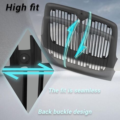 Chrome Grill Grille Compatible With 2008-2018 International TRANSTAR 8600 in Kuwait